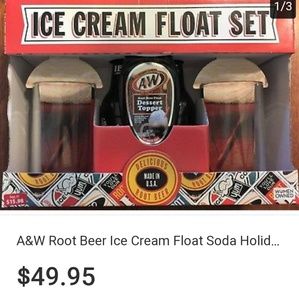 Ice cream float set